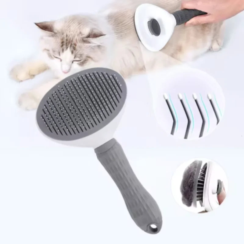 Spazzola Autopulente Smart per Cani e Gatti - ZampaSmart