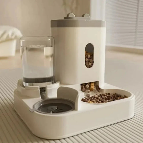 PetBar 2-in-1: Dispenser Automatico di Cibo e Acqua. - ZampaSmart