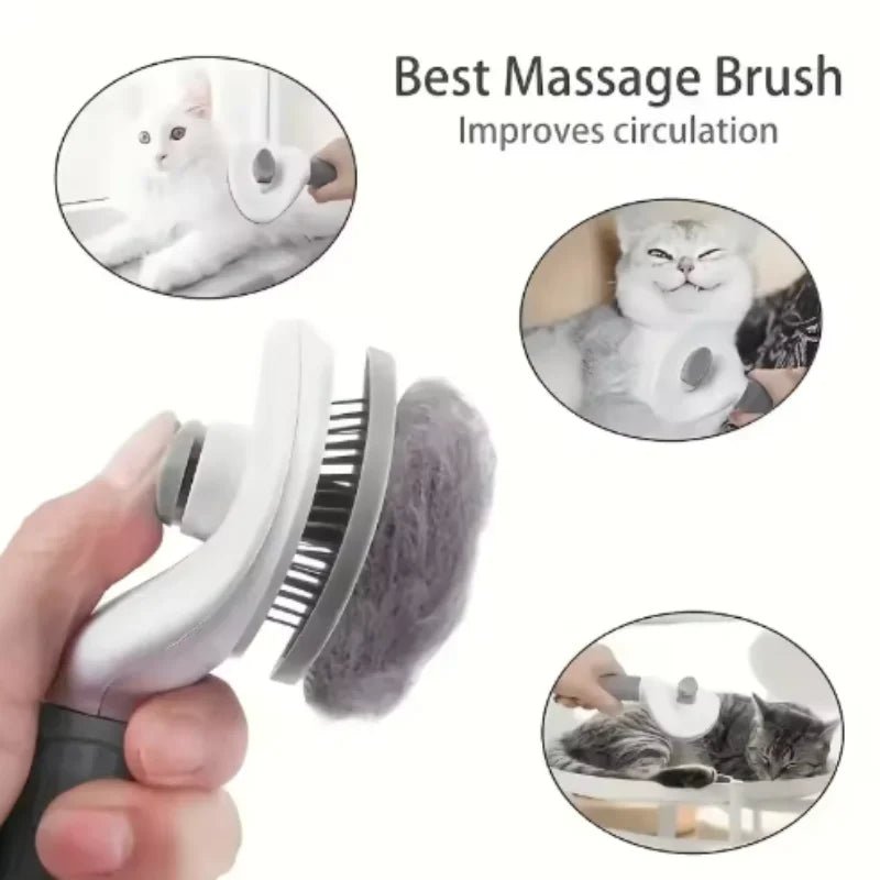 Spazzola Autopulente Smart per Cani e Gatti - ZampaSmart